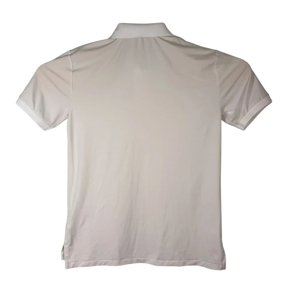 Polo Ralph Lauren Performance Polo Shirt Men S White Stretch Golf Classic Pony